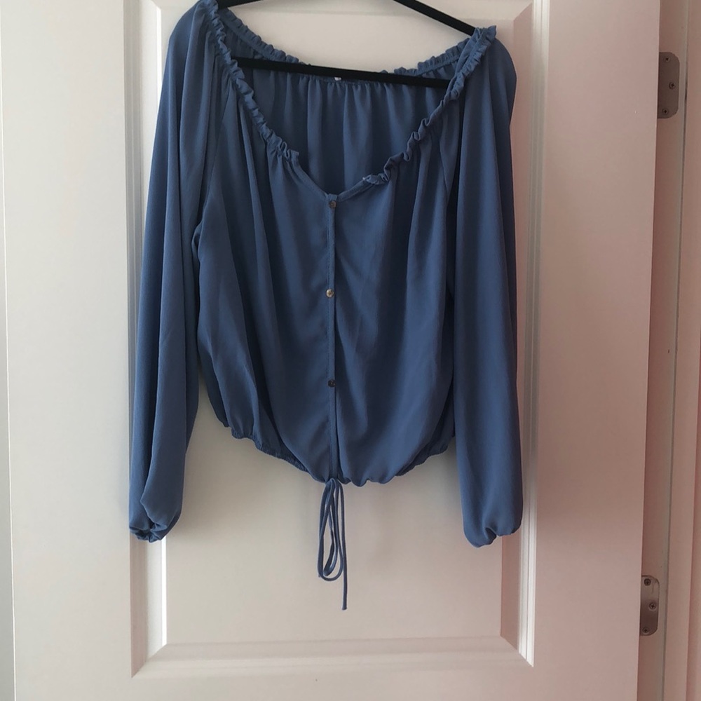 Off the shoulder blouse